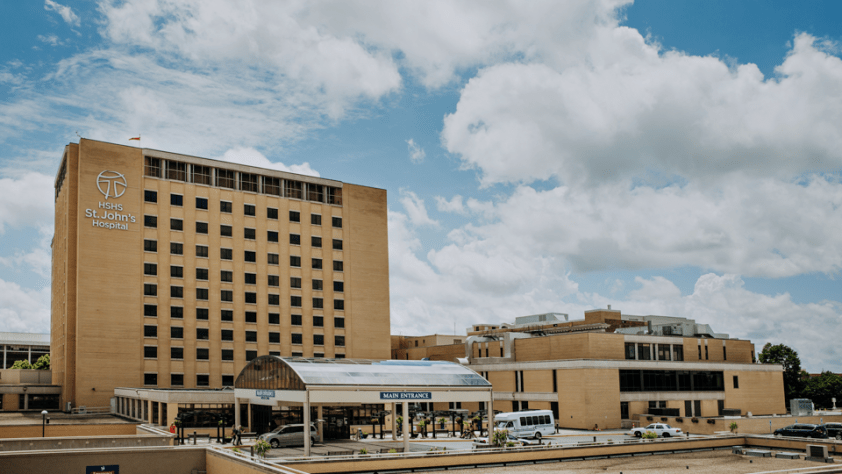 HSHS St. John's Hospital in Springfield, Illinois.