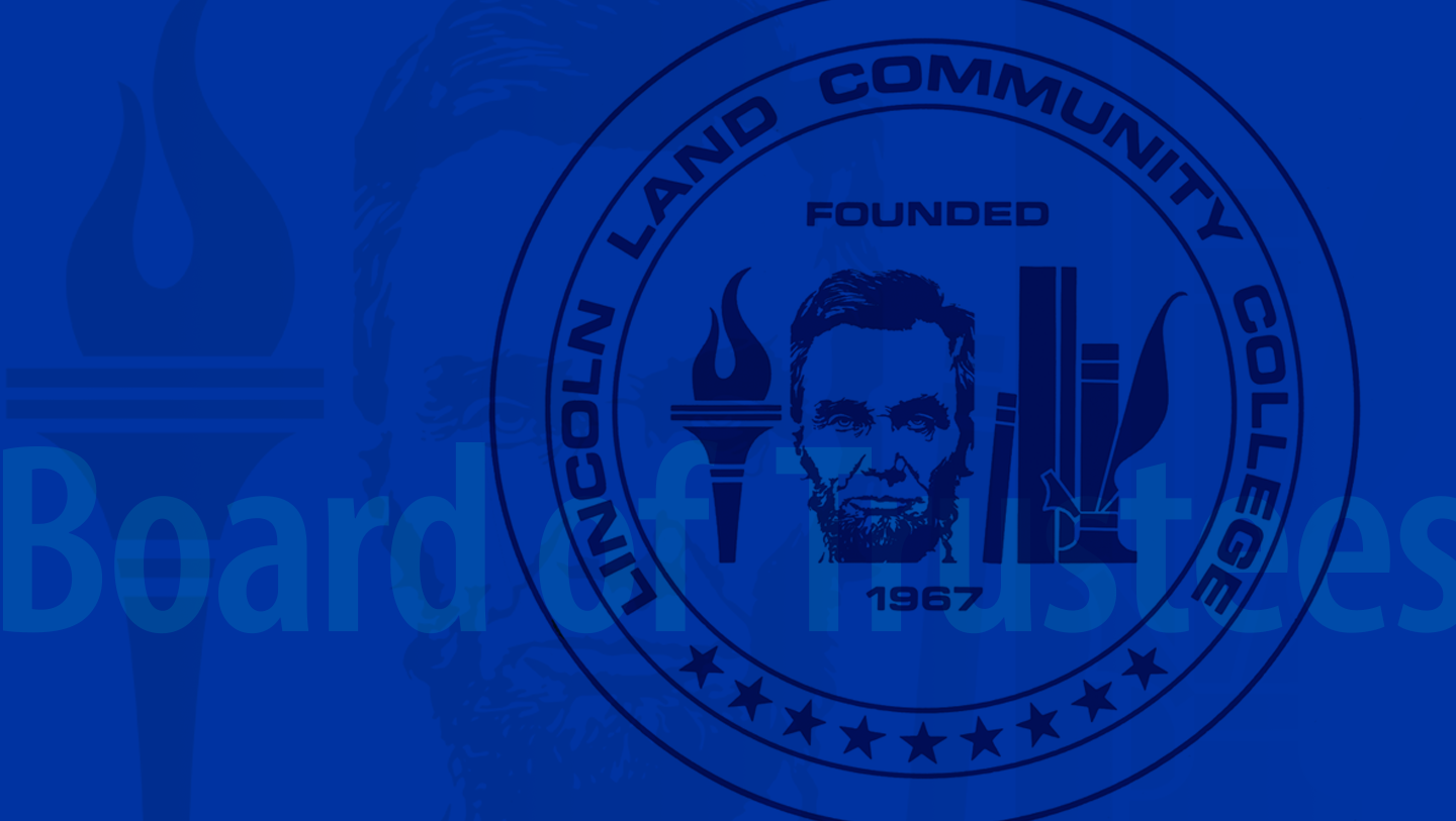 LLCC Board of Trustees and the college seal