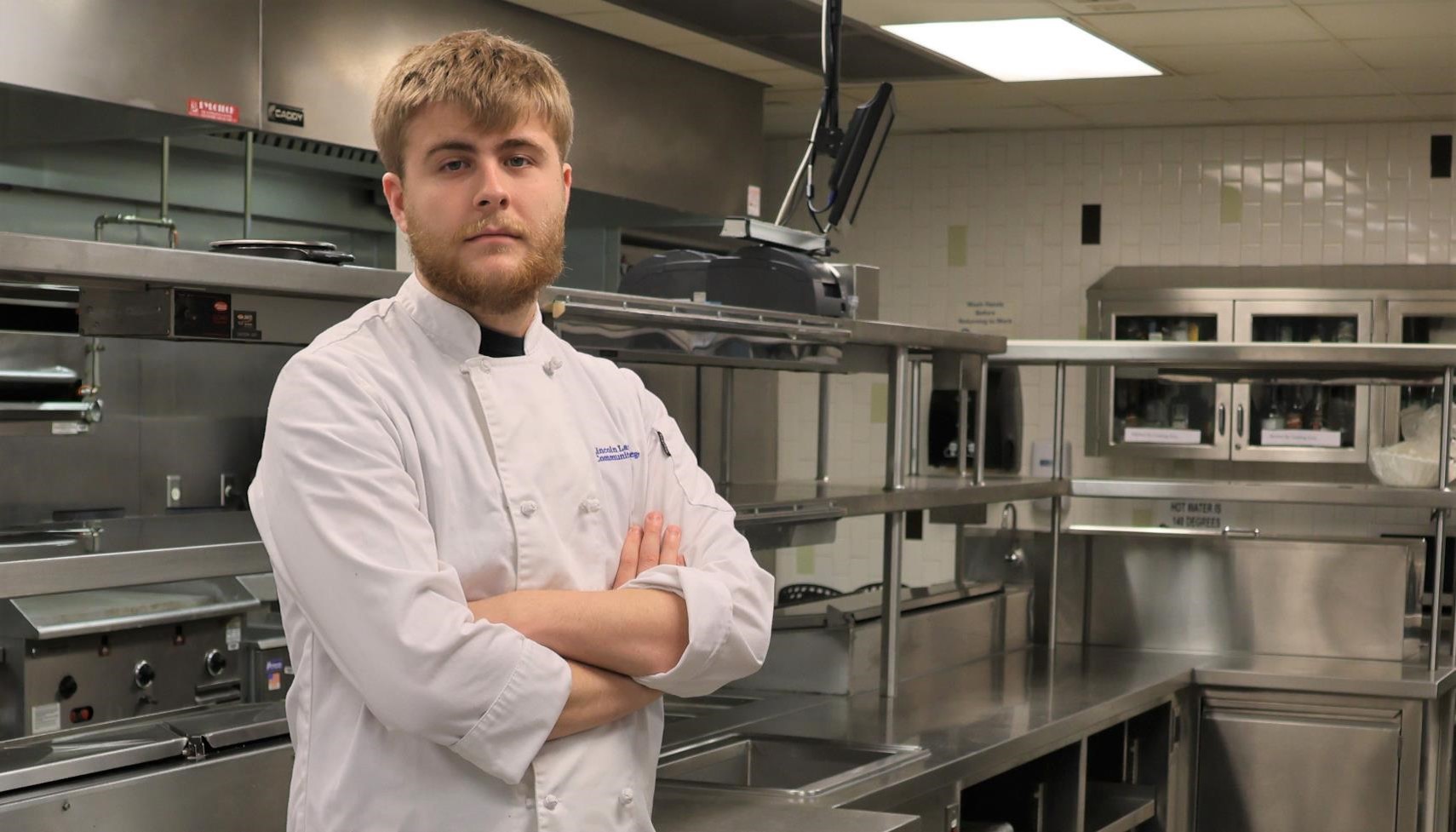 Dawson Bakunas, LLCC Culinary student.