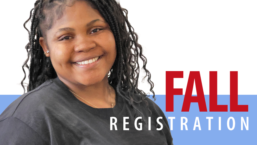 Fall Registration - smiling student