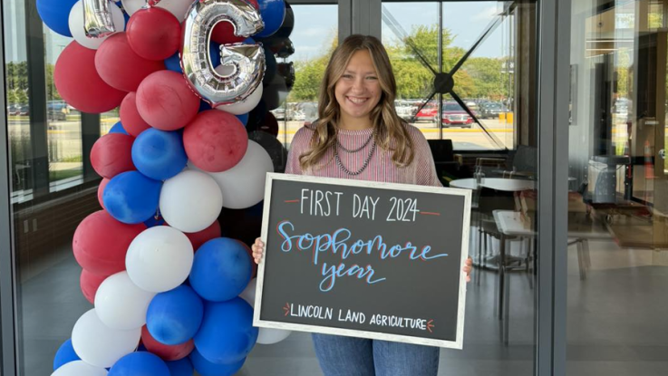 LLCC student Malena Kirgan