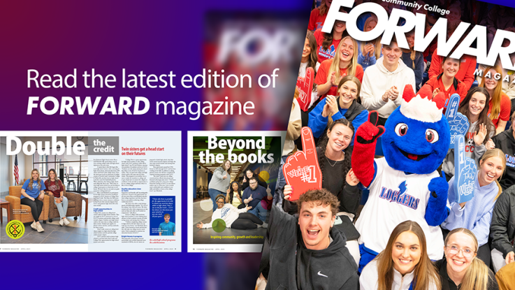 Read the latest edition of the Lincoln Land Community College April 2025 FORWARD magazine