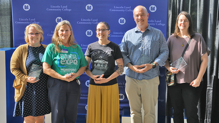 Recipients of the 2025 LLCC Distinguished Service Awards