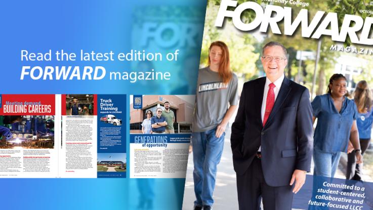 Read the latest edition of the Lincoln Land Community College October 2026 FORWARD magazine