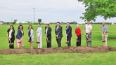 Ground breaking for truck driver training program at LLCC-Litchfield