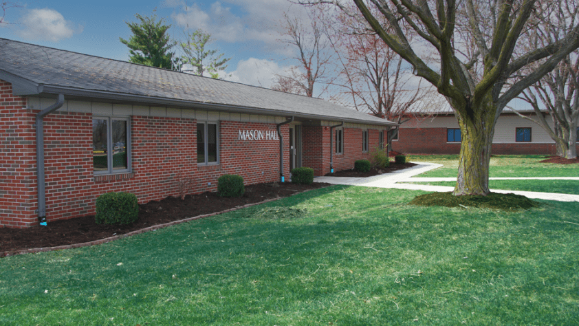Mason Hall on the LLCC-Springfield campus.