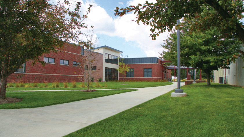 Building at LLCC-Taylorville