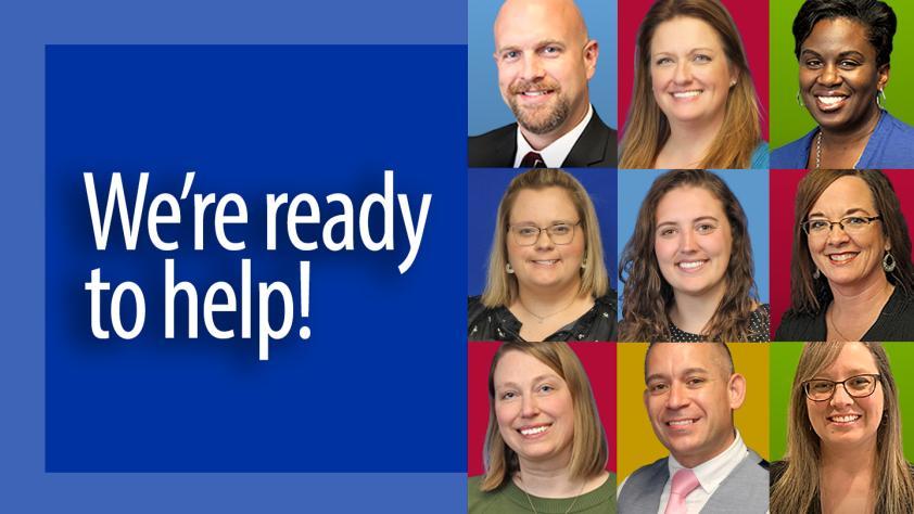 We're ready to help!