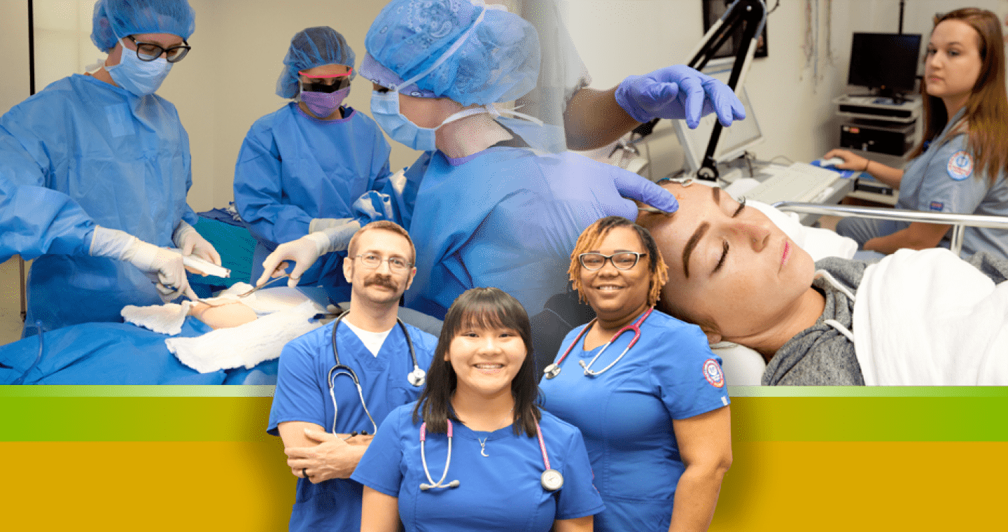 LLCC students in nursing, surgical technology and neurodiagnostic technology