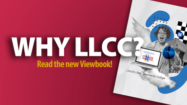 Why LLCC? Read the new Viewbook! Experience College Success. Lincoln Land Community College.