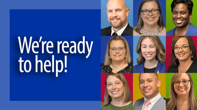 We're ready to help!