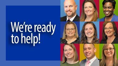 We're ready to help!