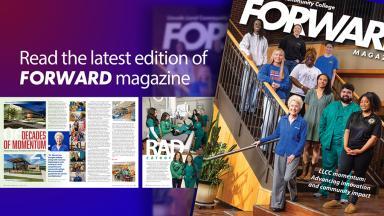 Read the latest edition of the Lincoln Land Community College April 2026 FORWARD magazine