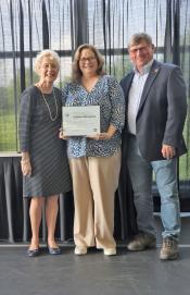Becky Parton, 30 years of service