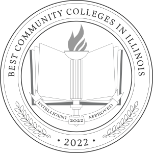 Badge for Best Community Colleges in Illinois 2022