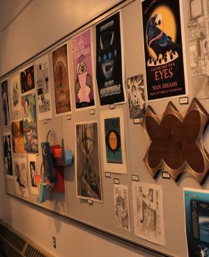 Photo of various art displays