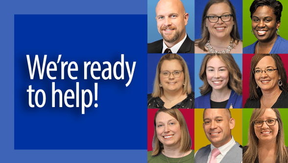 We're ready to help!