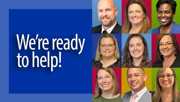 We're ready to help!