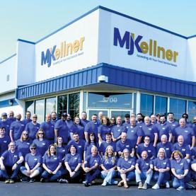 M. J. Kellner Foodservice - employees outside office building