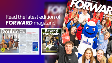 Read the latest edition of the Lincoln Land Community College April 2025 FORWARD magazine