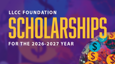 LLCC Foundation Scholarships for the 2026-2027 year. 